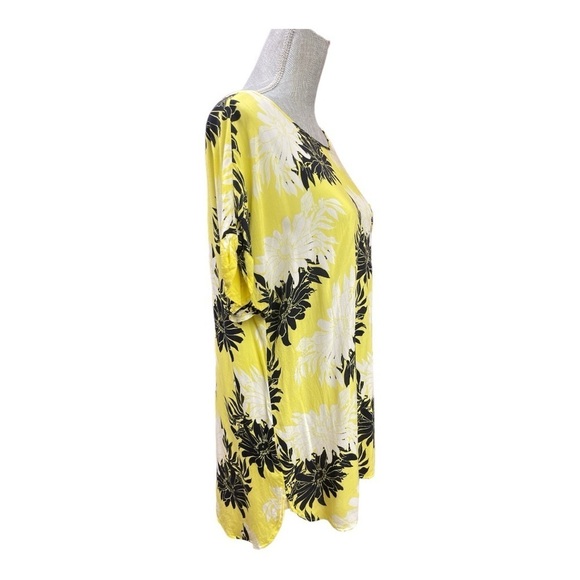 Ann Taylor Loft Top Womens Yellow Floral Short Sleeve size L
Boho Chic - Picture 2 of 10